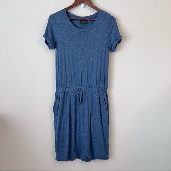 32 Degrees Cool Soft Lux Size S Dress Elastic Waist Summer Casual Pockets 0043 - Picture 3 of 7